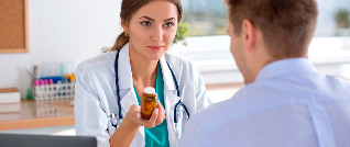 Doctor's prescription of medicines for prostatitis